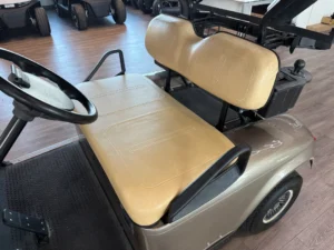2006 E Z GO TXT Battery Electric 2 Passenger Golf Cart for Sale (Tan) (10)