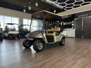 2006 E Z GO TXT Battery Electric 2 Passenger Golf Cart for Sale (Tan) (3)