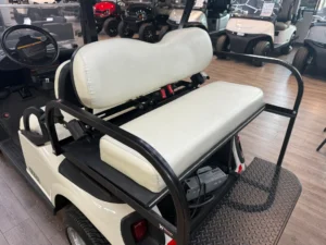 2011 E Z GO RXV 2+2 Battery Electric 4 Passenger Golf Cart for Sale (White) (11)