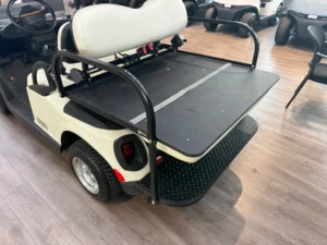2011 E Z GO RXV 2+2 Battery Electric 4 Passenger Golf Cart for Sale (White) (12)