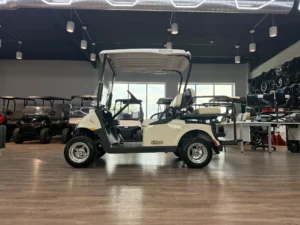 2011 E Z GO RXV 2+2 Battery Electric 4 Passenger Golf Cart for Sale (White) (4)