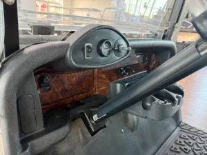 2012 E Z GO RXV Battery Electric Golf Cart for Sale (Tan) (3)