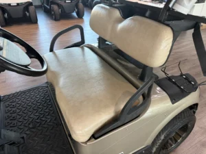 2012 E Z GO RXV Battery Electric Golf Cart for Sale (Tan) (5)