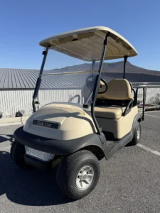 2014 Club Car Precedent Gas 4 Passenger Golf Cart for Sale (Beige) (1)