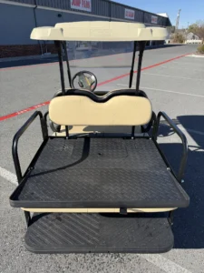 2014 Club Car Precedent Gas 4 Passenger Golf Cart for Sale (Beige) (4)