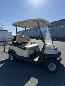 2014 Club Car Precedent Gas 4 Passenger Golf Cart for Sale (Beige) (5)