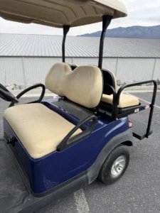 2014 Club Car Precedent Gas 4 Passenger Golf Cart for Sale (Blue) (2)