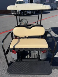 2014 Club Car Precedent Gas 4 Passenger Golf Cart for Sale (Burgundy) (3)