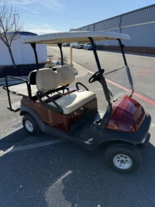 2014 Club Car Precedent Gas 4 Passenger Golf Cart for Sale (Burgundy) (5)