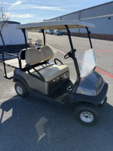 2014 Club Car Precedent Gas 4 Passenger Golf Cart for Sale (Grey) (5)