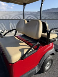 2014 Club Car Precedent Gas 4 Passenger Golf Cart for Sale (Red) (2)