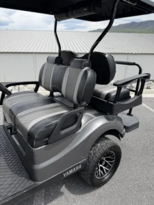 2018 Yamaha Drive 2 Gas 4 Passenger Golf Cart for Sale (Grey) (2)