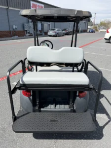 2020 Club Car Precedent Gas 4 Passenger Golf Cart for Sale (Grey) (3)
