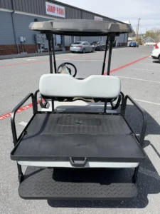2020 Club Car Precedent Gas 4 Passenger Golf Cart for Sale (Grey) (4)