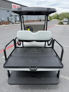 2020 Club Car Precedent Gas 4 Passenger Lifted Golf Cart for Sale (Grey) (4)