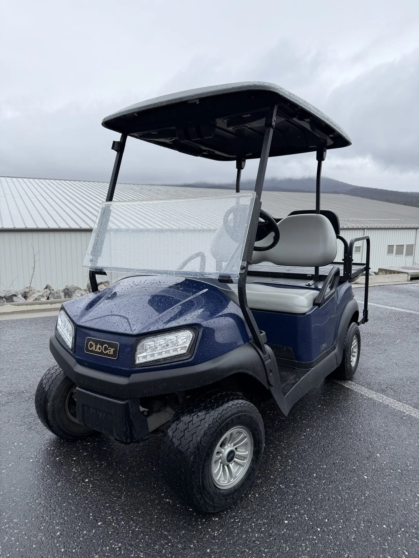 2020 Club Car Tempo 48 Volt Electric 4 Passenger Golf Cart for Sale (Blue) (1)