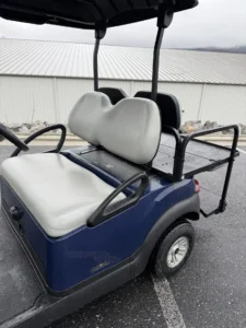 2020 Club Car Tempo 48 Volt Electric 4 Passenger Golf Cart for Sale (Blue) (2)