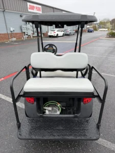 2020 Club Car Tempo 48 Volt Electric 4 Passenger Golf Cart for Sale (Blue) (3)