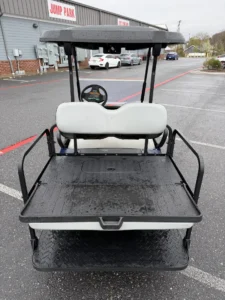 2020 Club Car Tempo 48 Volt Electric 4 Passenger Golf Cart for Sale (Blue) (4)