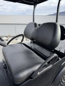 2021 Club Car Precedent 48 Volt Electric 4 Passenger Lifted Golf Cart for Sale (Black) (2)