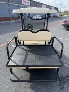 2021 Club Car Tempo 48 Volt Electric 4 Passenger Golf Cart for Sale (Green) (4)