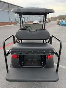 2022 Club Car Precedent 48 Volt Electric 4 Passenger Lifted Golf Cart for Sale (Grey) (3)