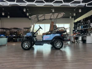 2023 Club Car Onward 4 Passenger Gasoline Golf Cart for Sale (Blue) (12)