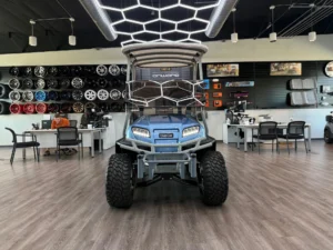 2023 Club Car Onward 4 Passenger Gasoline Golf Cart for Sale (Blue) (13)