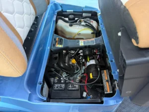 2023 Club Car Onward 4 Passenger Gasoline Golf Cart for Sale (Blue) (2)