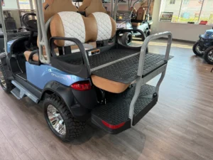 2023 Club Car Onward 4 Passenger Gasoline Golf Cart for Sale (Blue) (4)