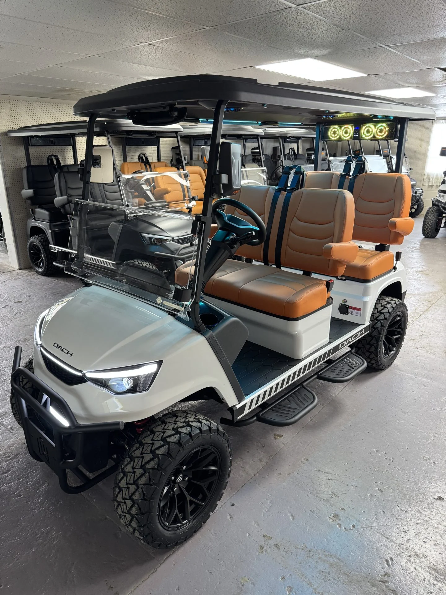 2025 Dach Apollo Electric 4 Passenger Golf Cart for Sale (White) (1)
