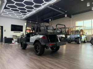 2026 Club Car Onward Lifted 4 Passenger Gasoline Golf Cart for Sale (Silver) (10)