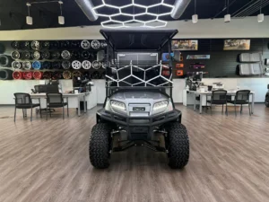 2026 Club Car Onward Lifted 4 Passenger Gasoline Golf Cart for Sale (Silver) (12)