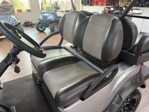 2026 Club Car Onward Lifted 4 Passenger Gasoline Golf Cart for Sale (Silver) (5)