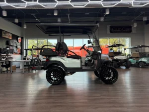 2026 Club Car Onward Lifted 4 Passenger Gasoline Golf Cart for Sale (Silver) (7)