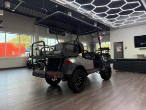 2026 Club Car Onward Lifted 4 Passenger Gasoline Golf Cart for Sale (Silver) (8)