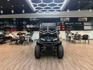 2026 Club Car Onward Lifted 4 Passenger Golf Cart for Sale (Black) (15)