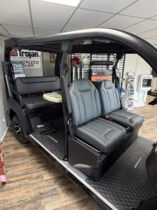 2026 Denago EV City 5 Passenger Electric Golf Cart for Sale (Black) (2)