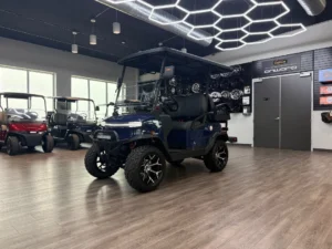 2026 Denago EV Nomad XL 4 Passenger Golf Cart for Sale (Blue) (13)
