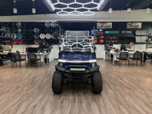 2026 Denago EV Nomad XL 4 Passenger Golf Cart for Sale (Blue) (14)