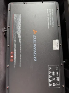 2026 Denago EV Nomad XL Electric 4 Passenger Golf Cart for Sale (Black) (4)