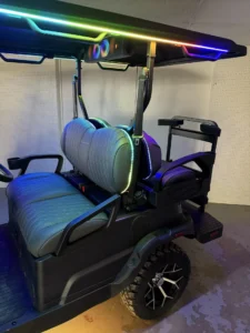 2026 Denago EV Nomad XL Electric 4 Passenger Lifted Golf Cart for Sale (Black) (2)