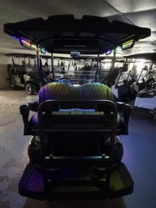 2026 Denago EV Nomad XL Electric 4 Passenger Lifted Golf Cart for Sale (Black) (3)