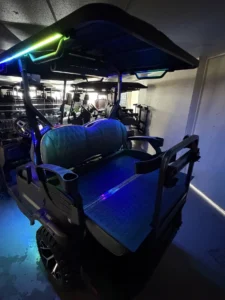 2026 Denago EV Nomad XL Electric 4 Passenger Lifted Golf Cart for Sale (Black) (4)