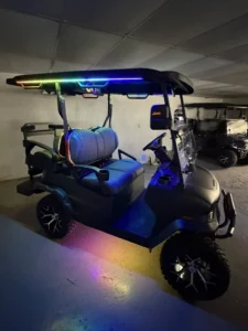 2026 Denago EV Nomad XL Electric 4 Passenger Lifted Golf Cart for Sale (Black) (5)