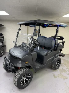 2026 Denago EV Nomad XL Electric 4 Passenger Lifted Golf Cart for Sale (Black) (6)