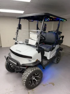 2026 Denago EV Nomad XL Electric 4 Passenger Lifted Golf Cart for Sale (White) (6)