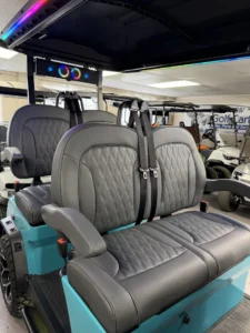 2026 Denago EV Rover XL Electric 4 Passenger Golf Cart for Sale (Teal) (2)