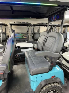 2026 Denago EV Rover XL Electric 4 Passenger Golf Cart for Sale (Teal) (3)