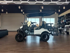 2026 E Z GO Express 4 Summit X Gasoline Golf Cart for Sale (White) (3)